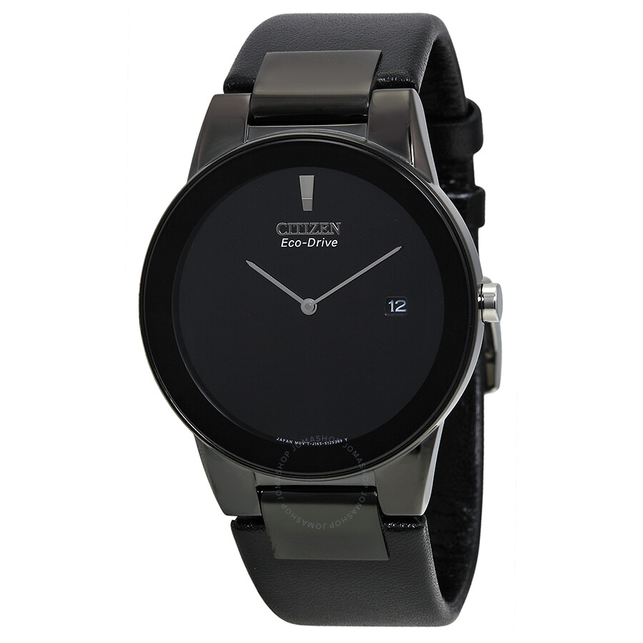 black citizen eco drive mens watch