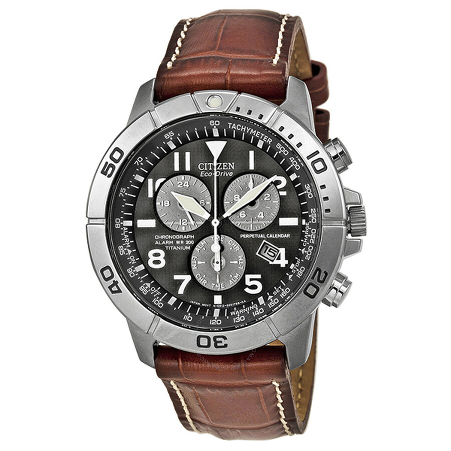 Citizen EcoDrive Perpetual Calendar Chronograph Men's Watch BL525002L