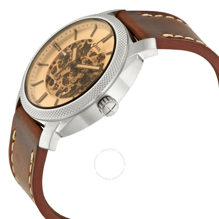 fossil machine beige s automatic me3115 machine fossil watches jomashop fossil machine beige s automatic me3115 machine fossil watches jomashop