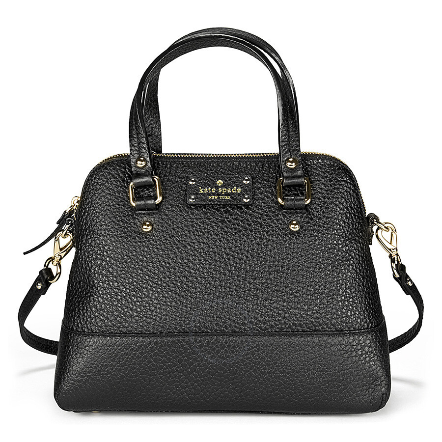 Kate Spade New York Grove Court Maise Crossbody Satchel Bag - Black