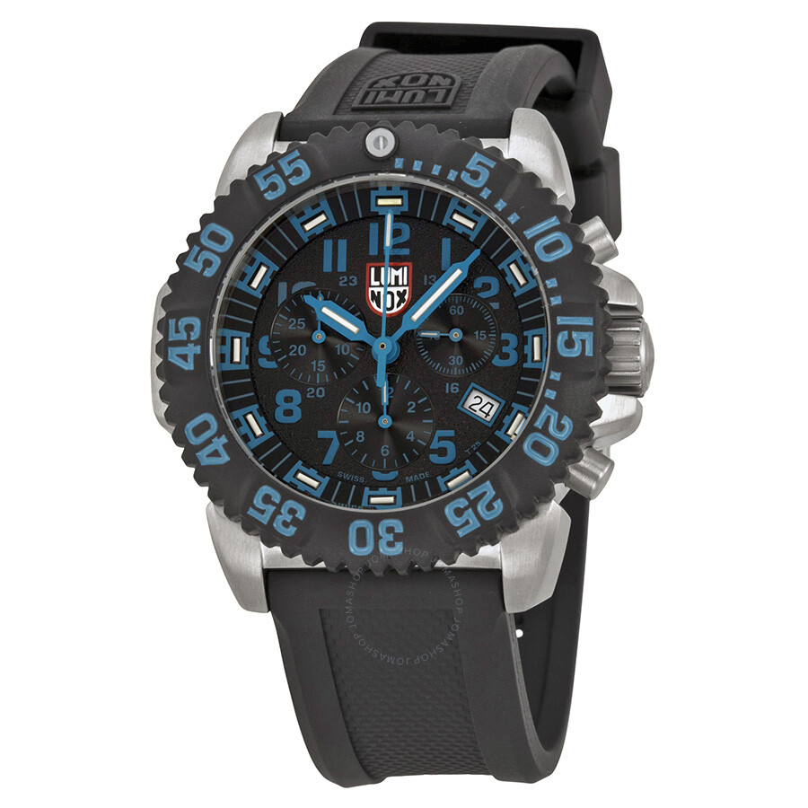 Luminox Navy SEAL Colormark Chronograph Black Dial Men's Watch 3183