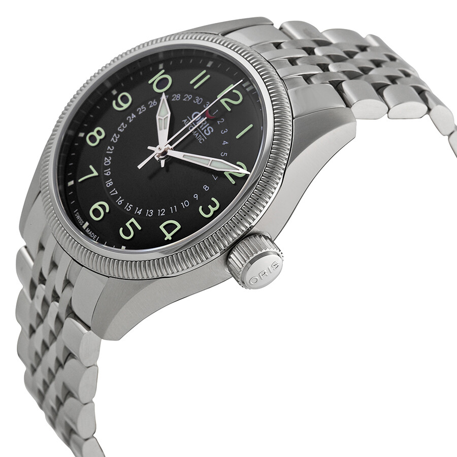 oris big crown black dial