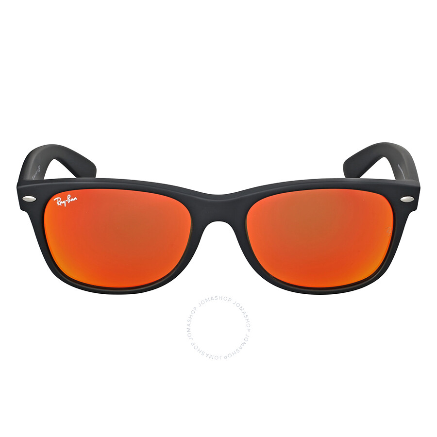 Ray Ban Wayfarer Orange Flash Sunglasses Rb2132 62269 55 Wayfarer Ray Ban Sunglasses