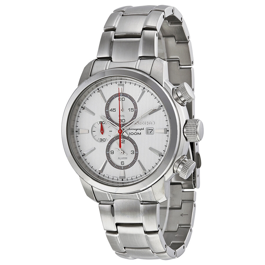 seiko chronograph silver white stainless steel s snaf43 chronograph seiko seiko chronograph silver white stainless steel s snaf43 chronograph seiko
