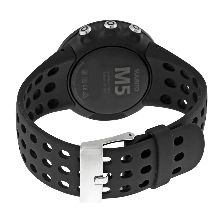 Suunto M5 All Black MultiSport Fitness Watch SS018260000 Suunto