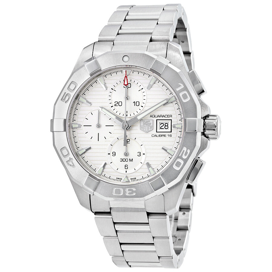 Tag Heuer Aquaracer Chronograph Silver Dial Men's Watch CAY2111.BA0925 Aquaracer Tag Heuer