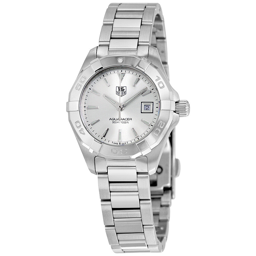 Tag Heuer Aquaracer Silver Dial Ladies Watch WAY1411.BA0920 Aquaracer