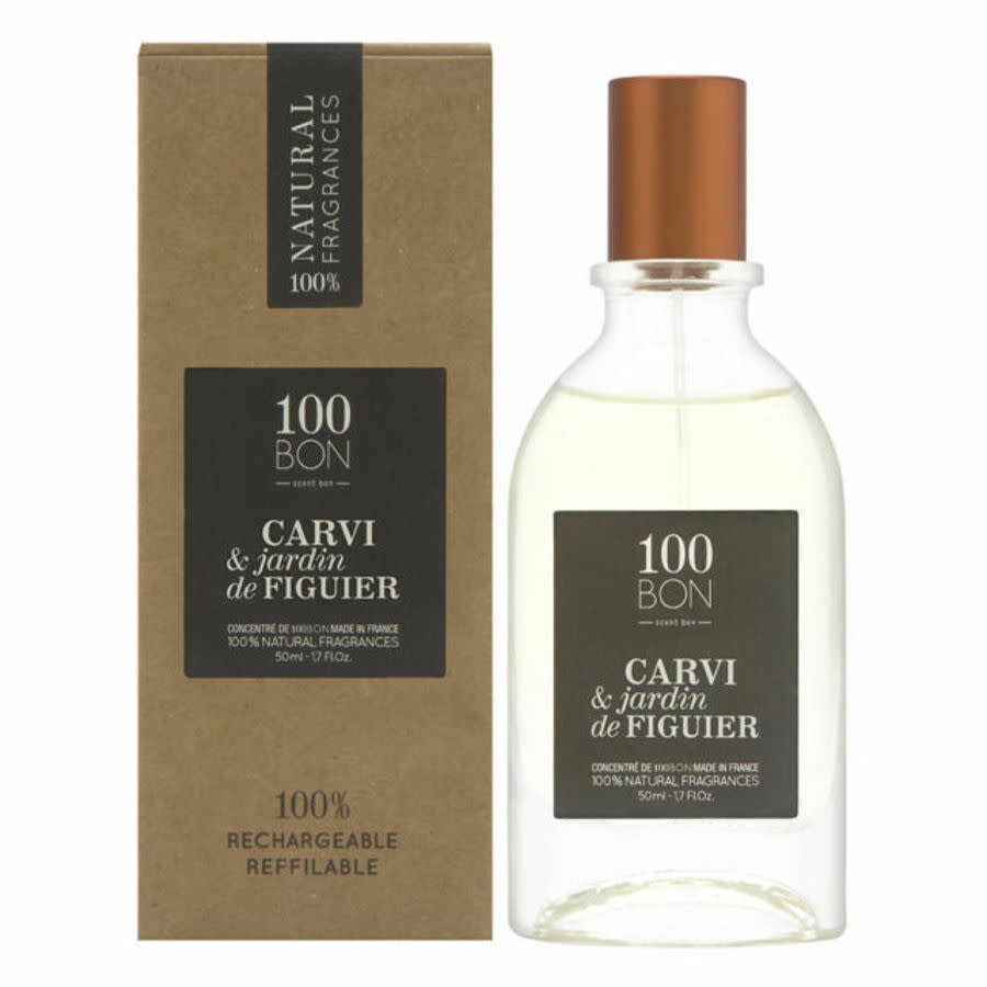 100 Bon Ladies Carvi & Jardin De Figuier Concentre Edp Spray 1.7 oz Fragrances 3760263373323 In Pink/purple/orange/red/beige