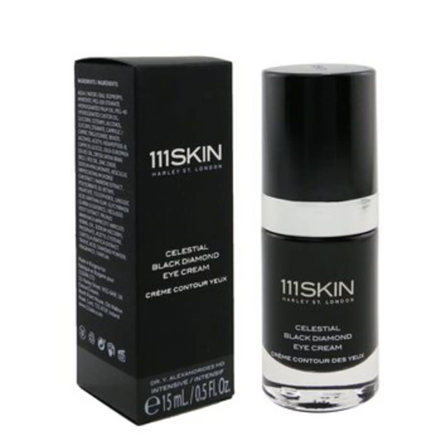 Shop 111skin Celestial Black Diamond Eye Cream 0.5 oz Skin Care 5060280370137 In Black/beige