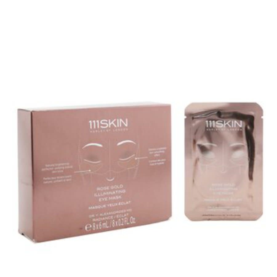 111skin Rose Gold Illuminating Eye Mask 8x6ml/0.2oz Skin Care 5060280374142 In Multi