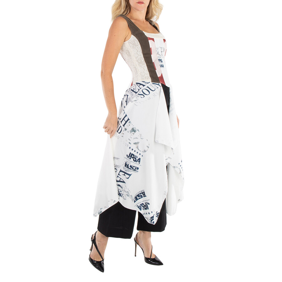 Multicolor Patchwork Layered Top