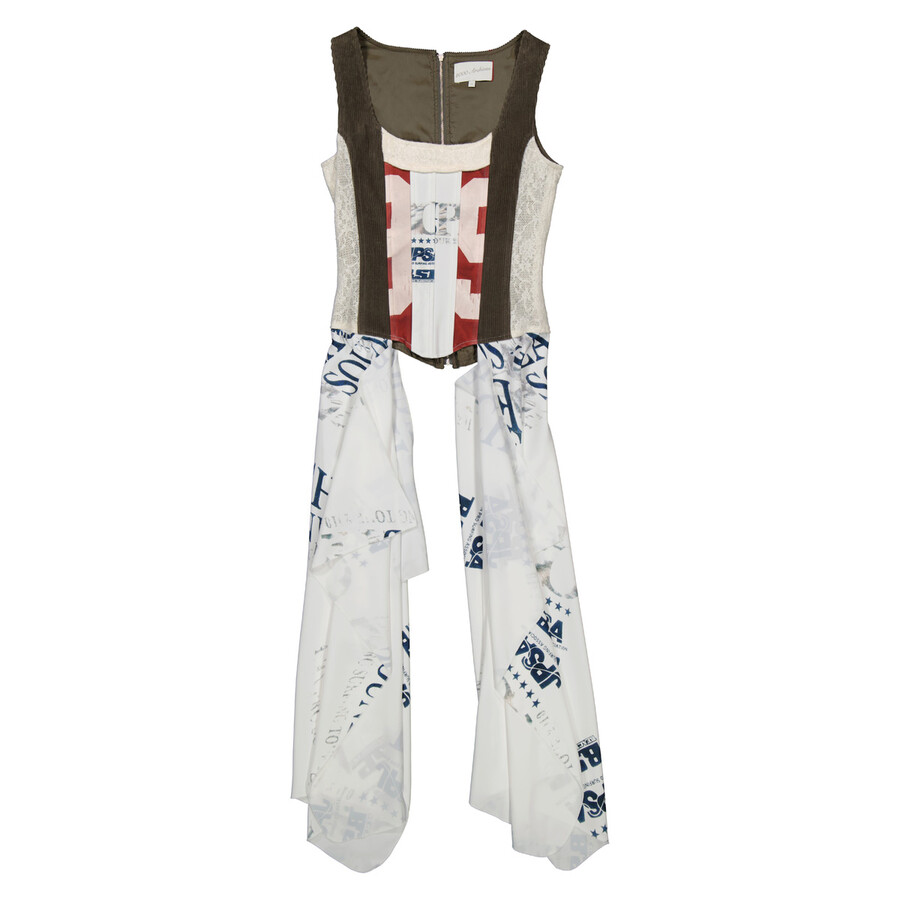 Multicolor Patchwork Layered Top