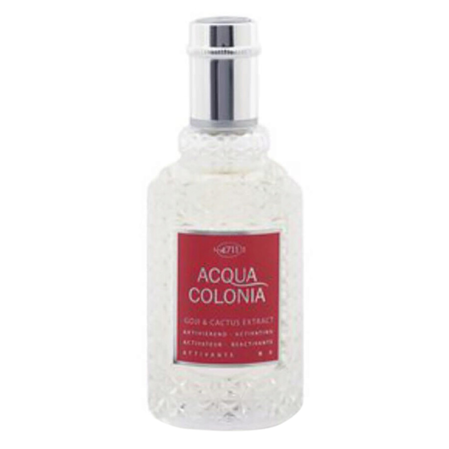 4711 Unisex Acqua Colonia Goji & Cactus Extract Edc Spray 1.7 oz Fragrances 4011700747894 In Red / Berry