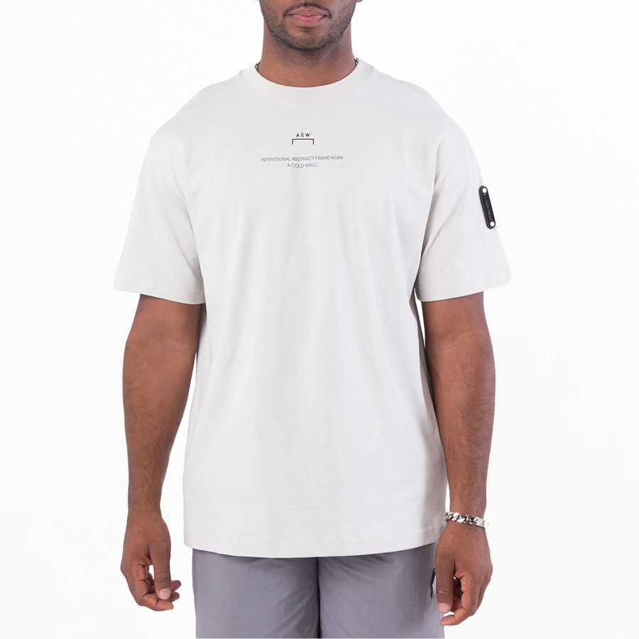 Brutalist Print Cotton Jersey T-Shirt Brutalist Print Cotton Jersey T-Shirt