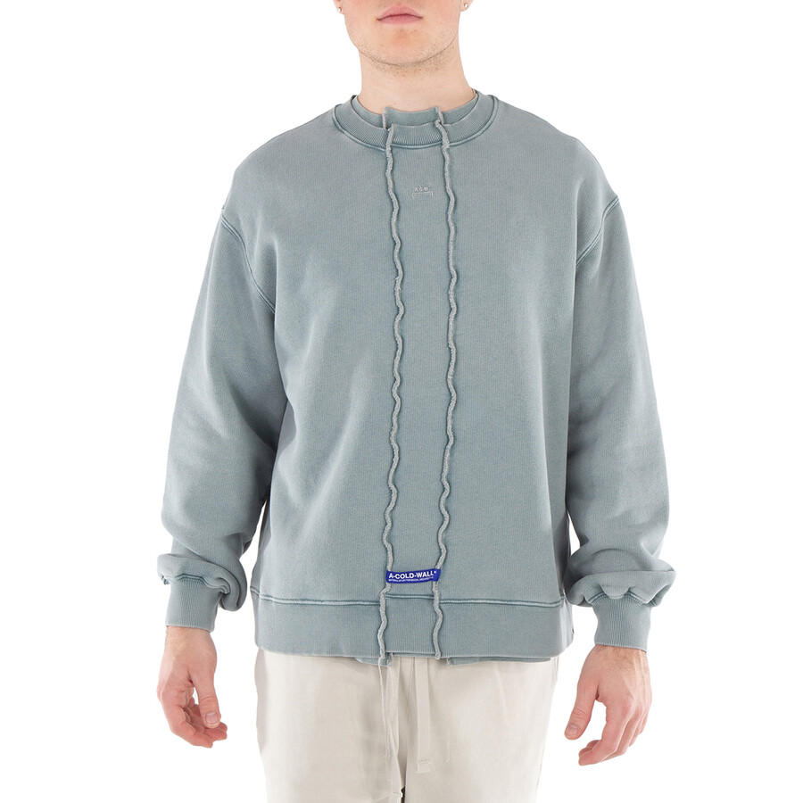 Embroidered Logo Crew Neck Sweatshirt