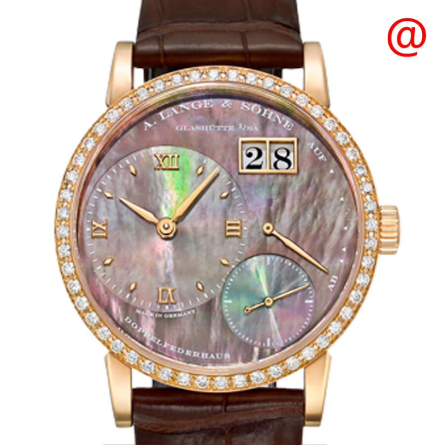 A Lange Sohne A Lange And Sohne Little Lange 1 Soiree 18k Rose Gold Diamond Ladies Watch 813 043 813 043 Watches A Lange Sohne Jomashop