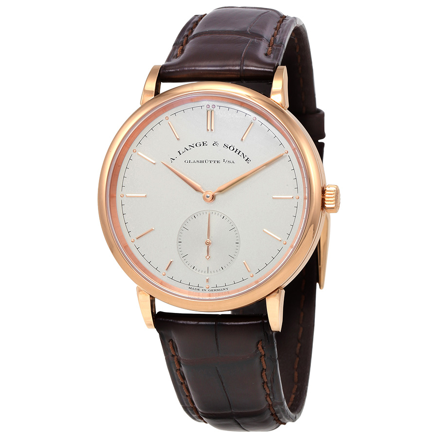 A. Lange and Sohne Saxonia Automatic Silver Dial Men's Watch 380.032