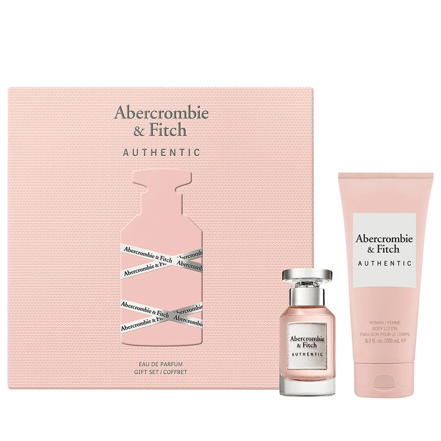 Abercrombie & Fitch Abercrombie And Fitch Ladies Authentic Gift Set Fragrances 085715169884