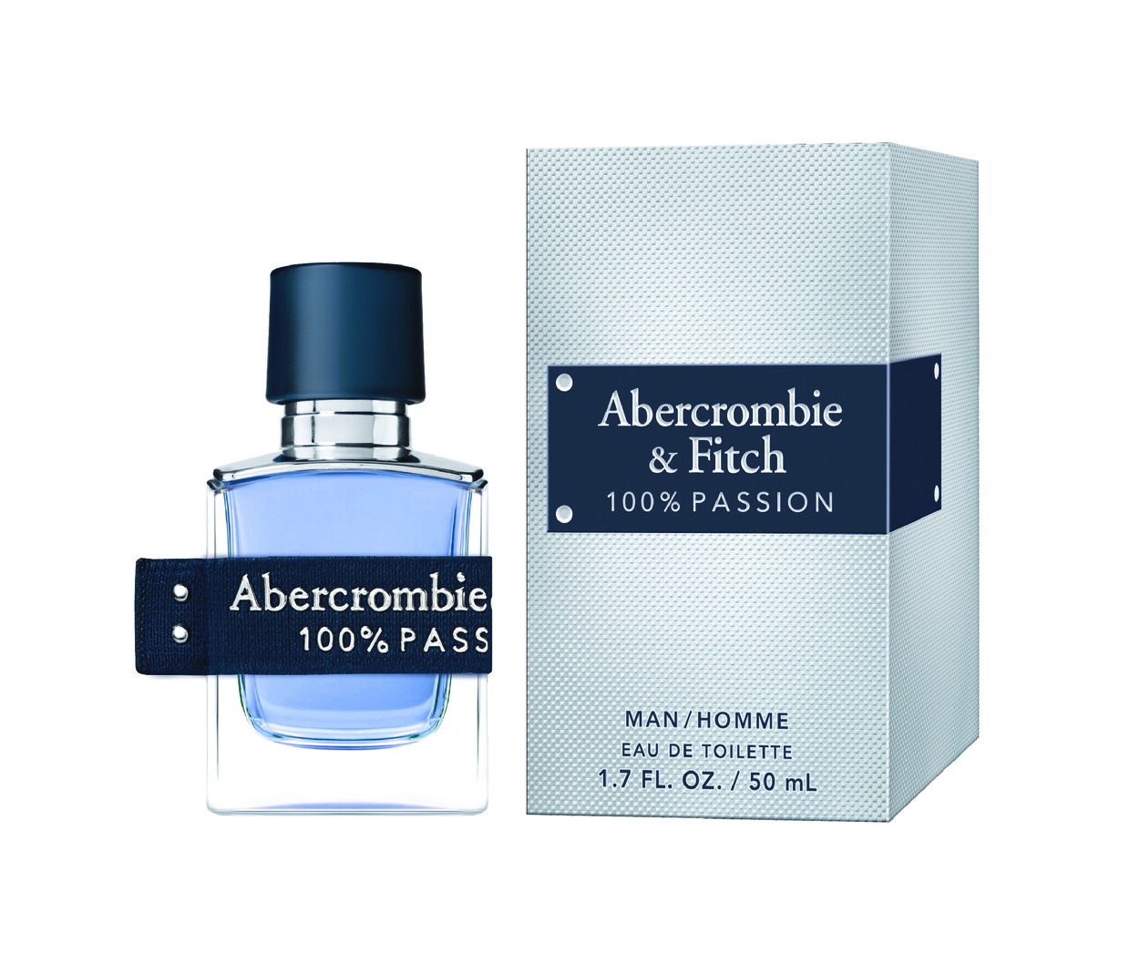 Abercrombie And Fitch Men's 100% Passion EDT Spray 1.7 oz