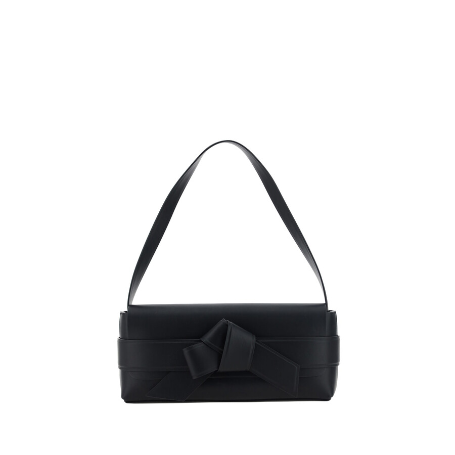 Acne Studios Black Musubi Shoulder Bag In Black