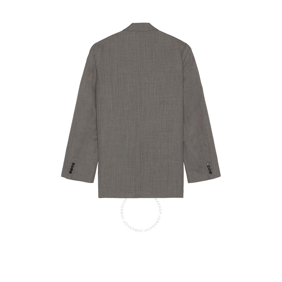 Acne Studios Relaxed Fit Single-breasted Suit Jacket In Grey