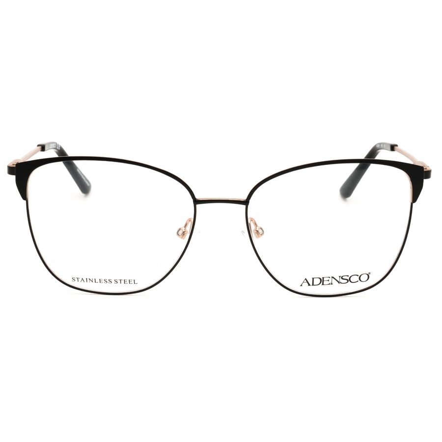 Adensco Ladies Black Rectangular Eyeglass Frames Ad251