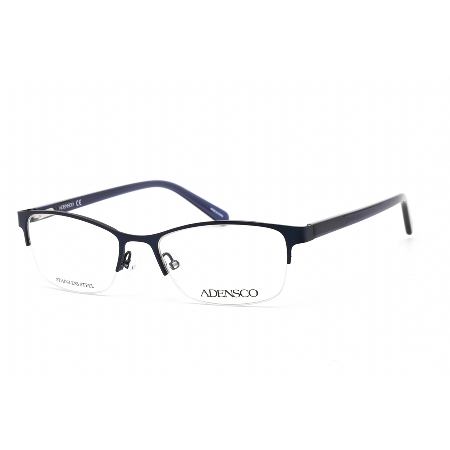 Adensco Ladies Blue Rectangular Eyeglass Frames Ad230
