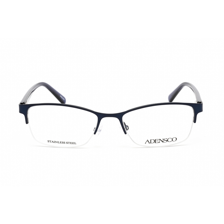 Adensco Ladies Blue Rectangular Eyeglass Frames Ad230