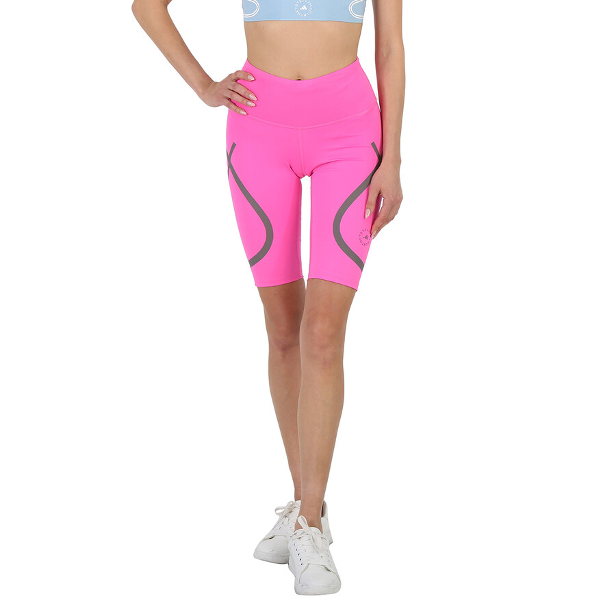Adidas By Stella Mccartney Screaming Pink Truepace Cycling Shorts