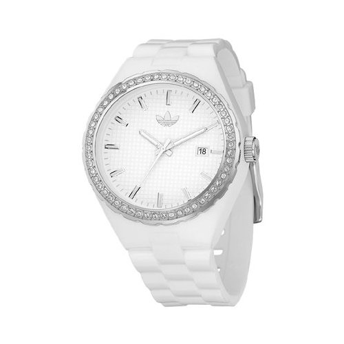 Adidas Cambridge Ladies Watch with a White Rubber Bracelet ADH2033