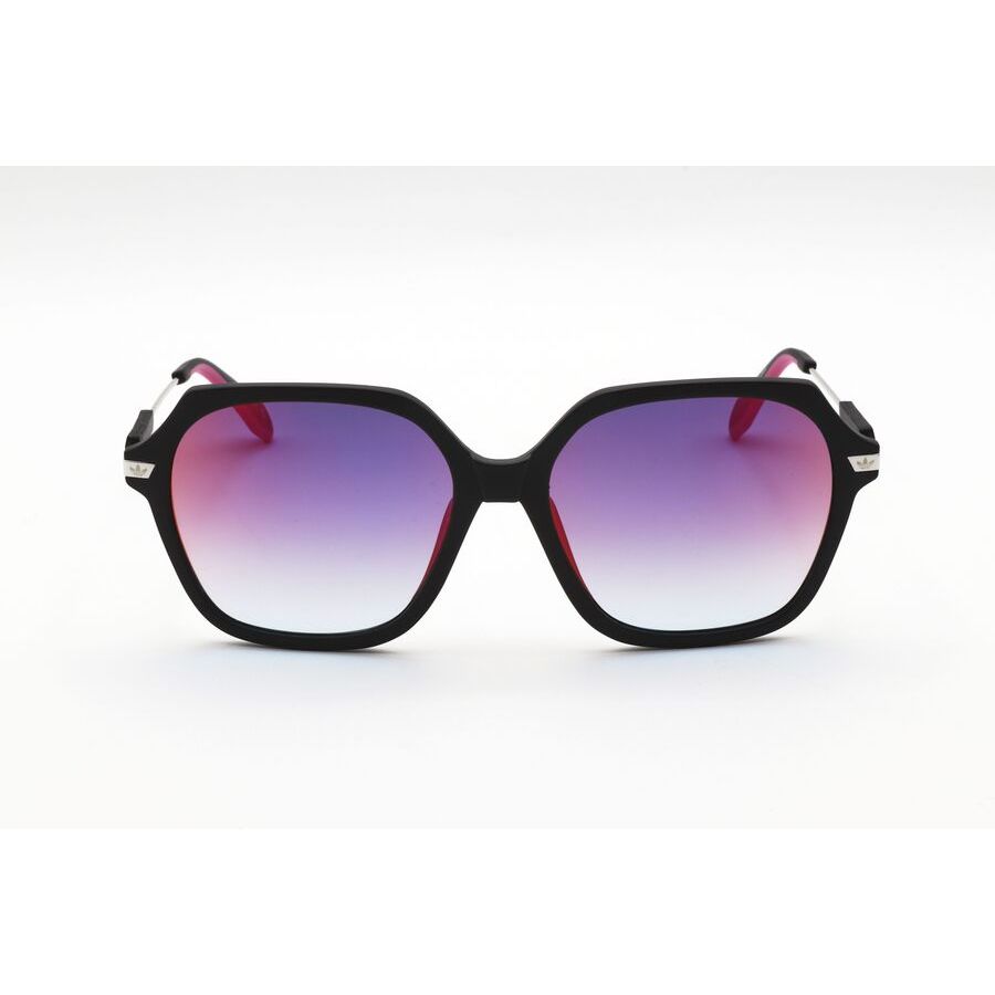NEW ADIDAS women\'s geometric sunglasses in black Adidas OR0076 Black Prescription Sunglasses main image 4