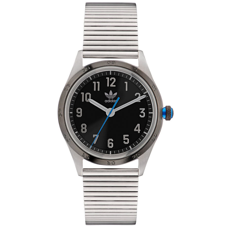 【正規】adidas コード フォー AOSY22524 ユニセックス 腕時計 Adidas Originals Style Code Four Quartz Black Dial Men's
