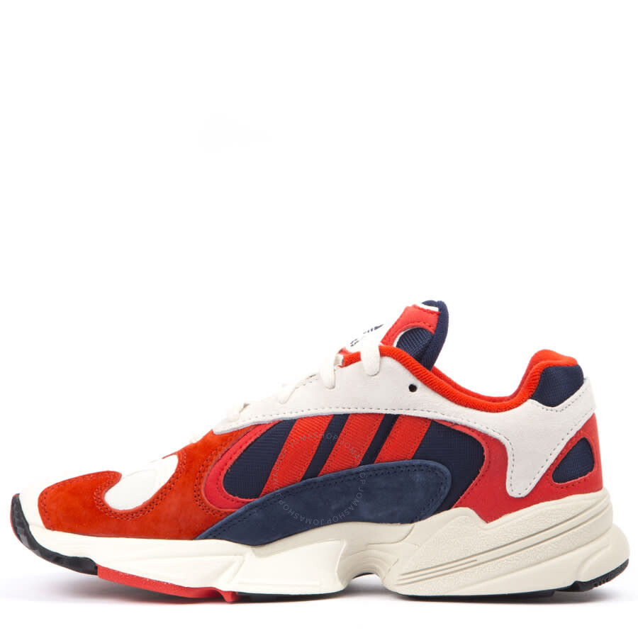 mens red adidas yung