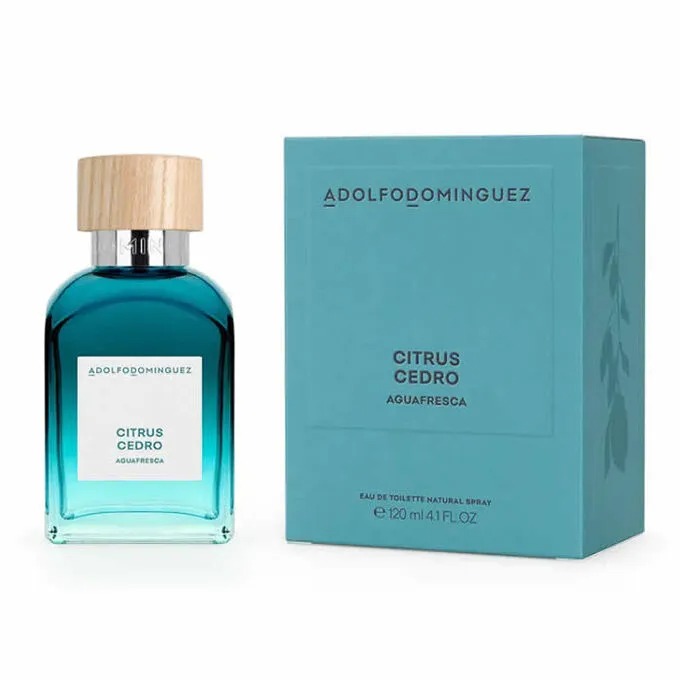 Adolfo Dominguez Men's Agua Fresca Citrus Cedro EDT Spray 4.0 oz