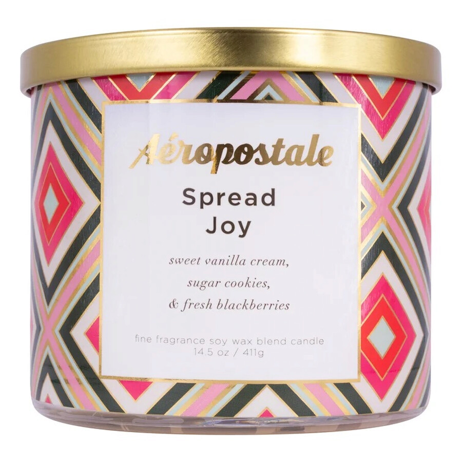 Aéropostale Aeropostale Unisex Spread Joy 14.5 oz Scented Candle 810044122916