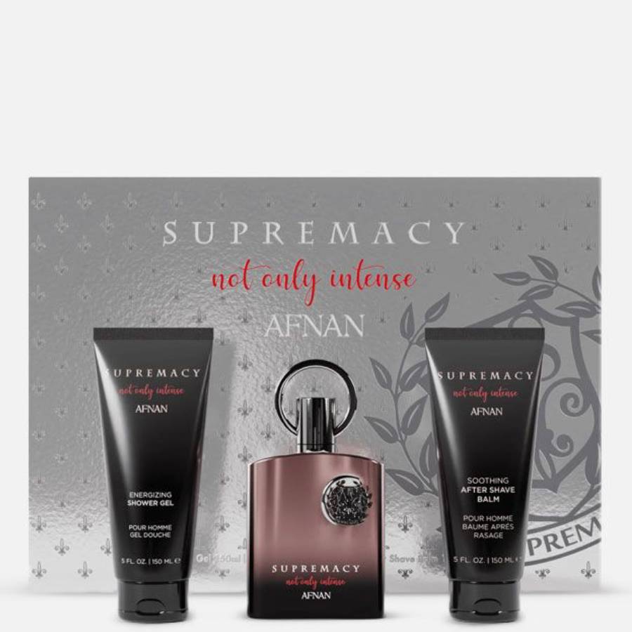 Afnan Men's Supremacy Not Only Intense 3pcs EDP Gift Set