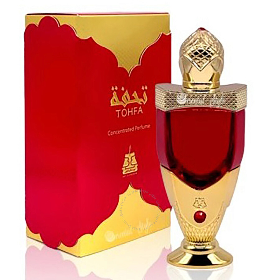Afnan Tohfa Perfume Oil 0.67 oz Attar Perfume 6290171060147 In Orange / White / Yellow