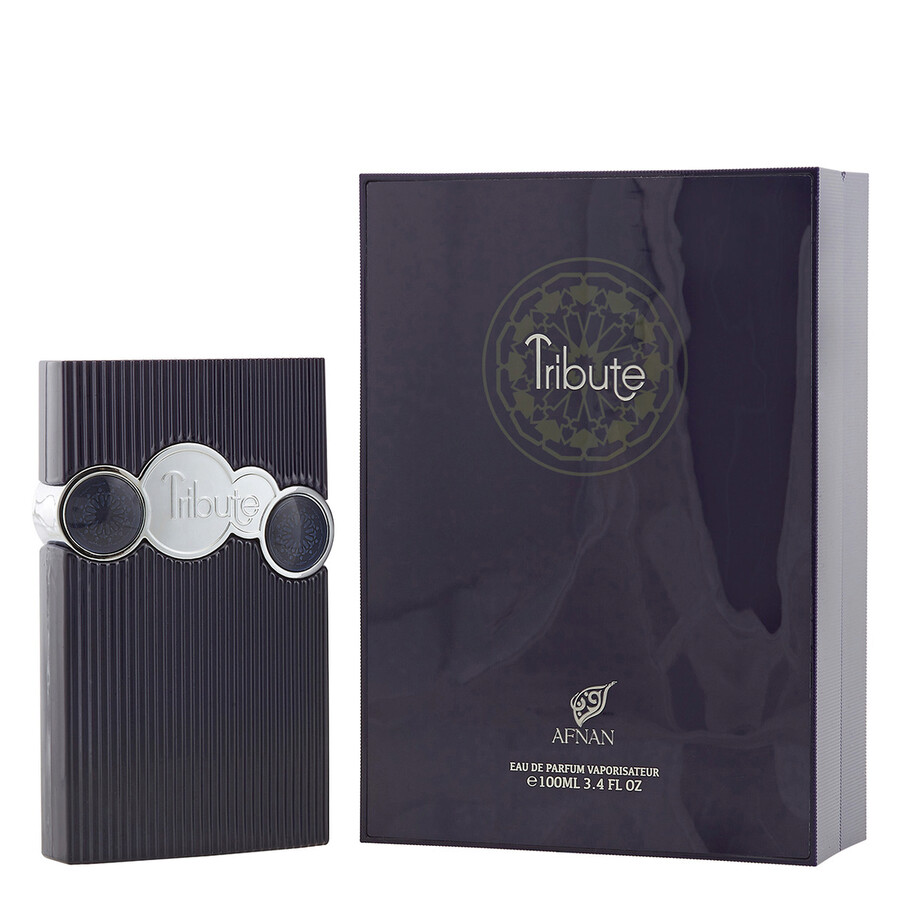 Afnan Perfume 100ml ユニセックス ダークブルー Afnan Unisex Tribute Blue EDP Spray 3.38 oz Fragrances
