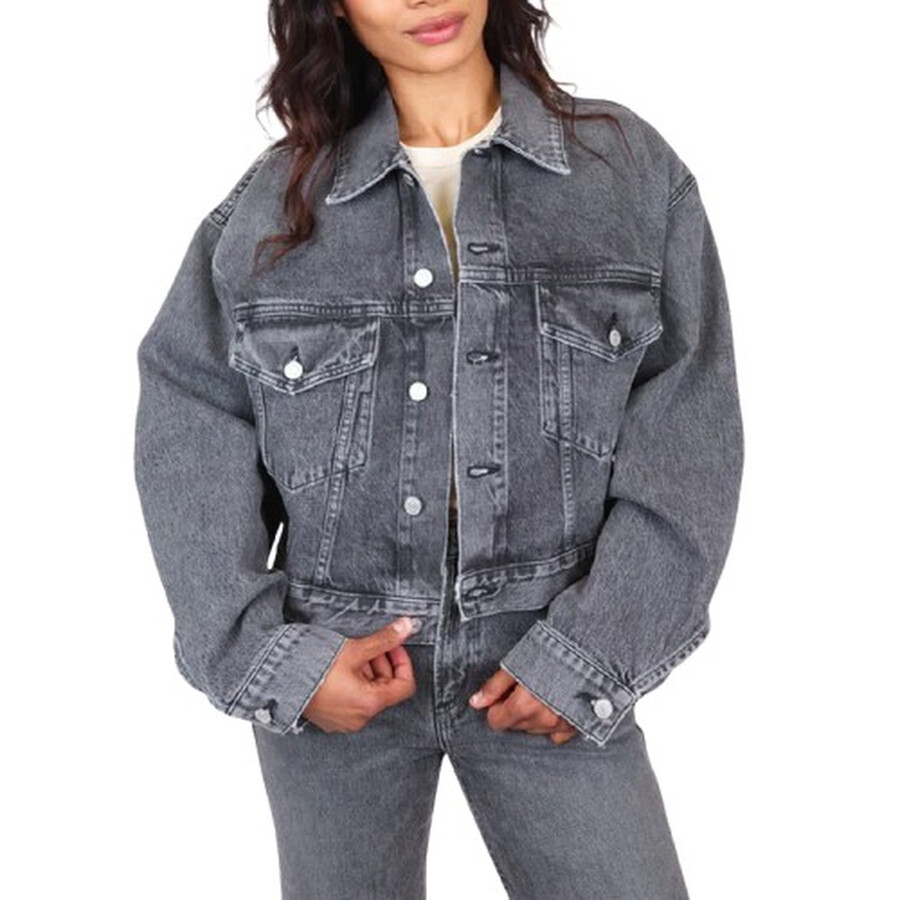 Palmer Cropped Denim Jacket