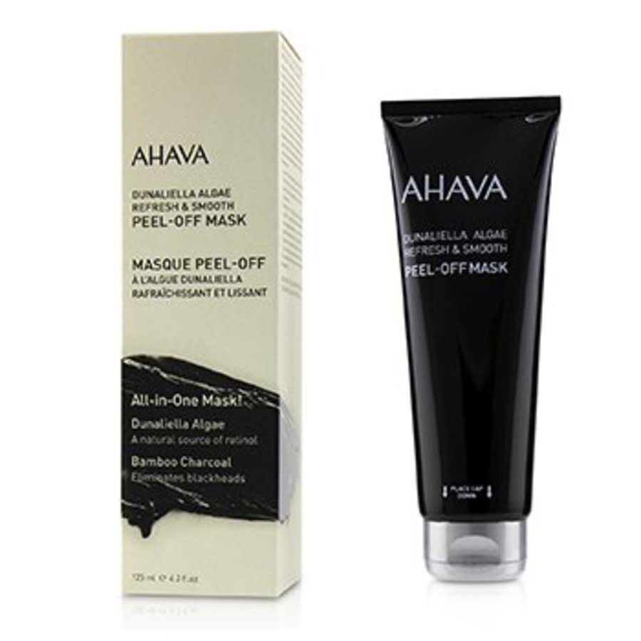 Shop Ahava - Dunaliella Algae Refresh & Smooth Peel-off Mask  125ml/4.2oz In Black / Charcoal