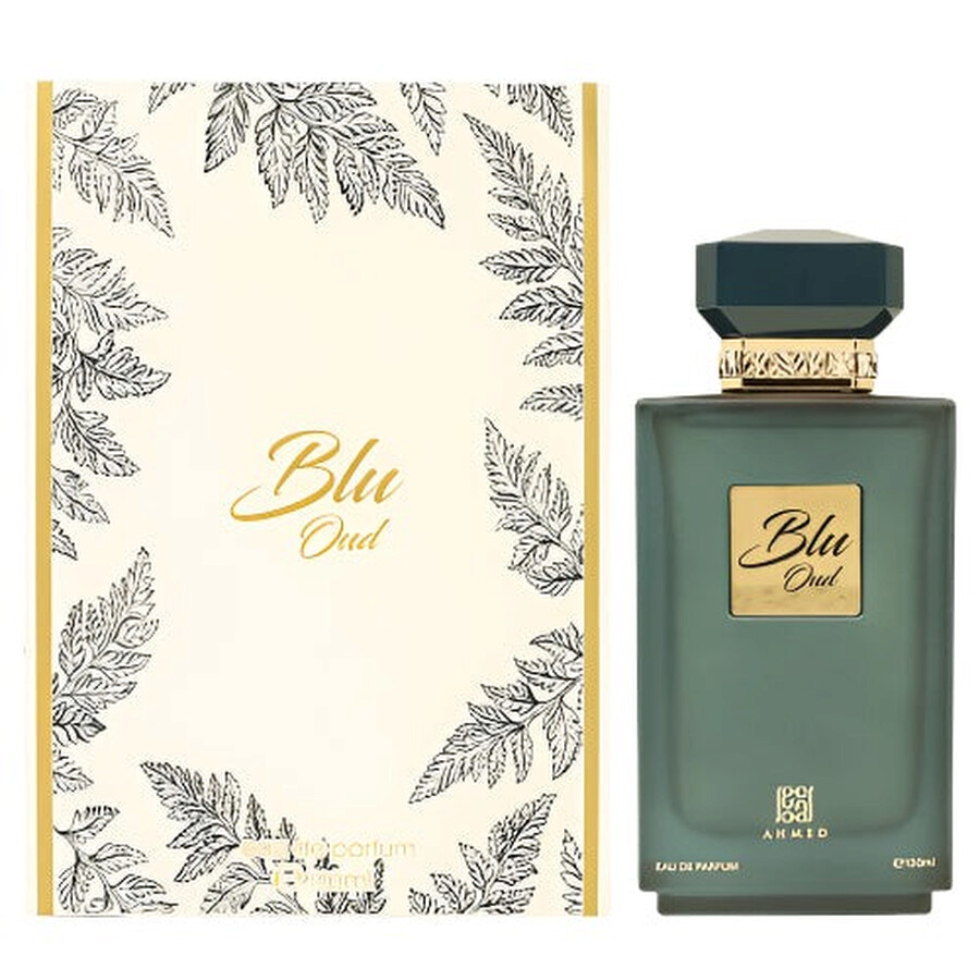 Ahmed Al Maghribi Men's Blu Oud Edp Spray 3.4 oz Fragrances 6290360614618