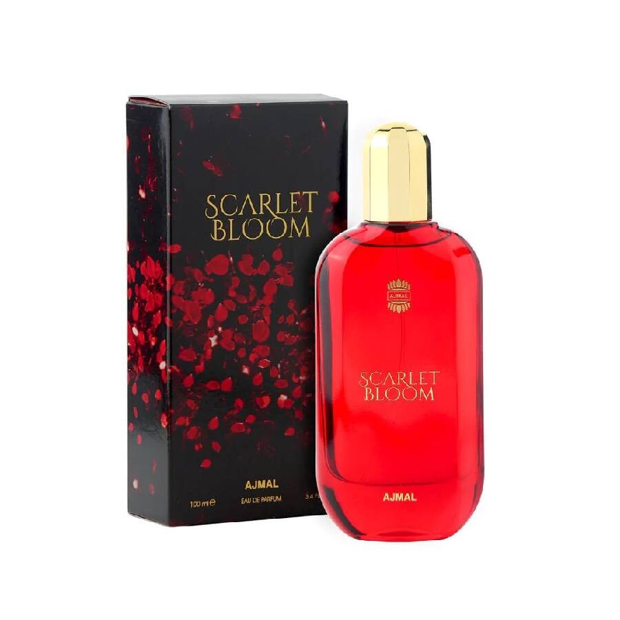 Ajmal Ladies Scarlet Bloom Edp Spray 3.4 oz Fragrances 6293708016525