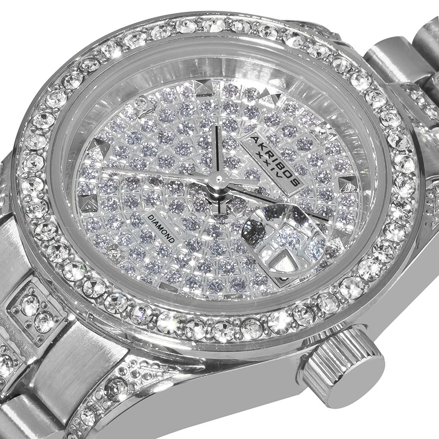 akribos xxiv diamond watch price
