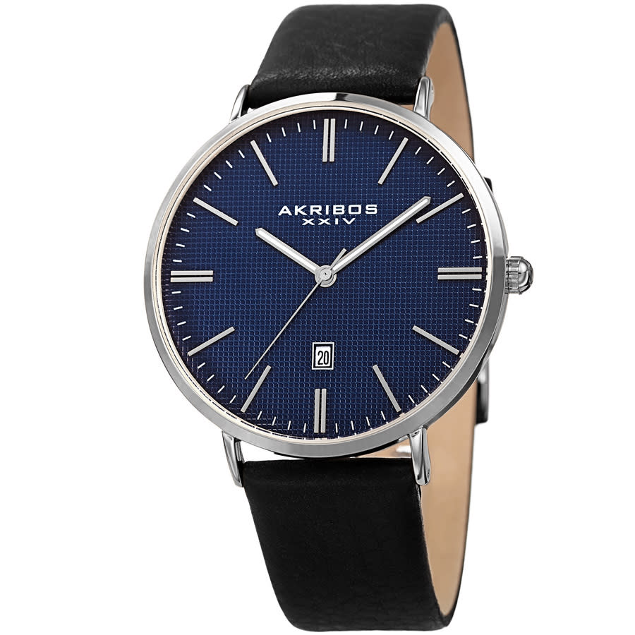 Akribos XXIV Element Quartz Blue Dial Men's Watch P50159