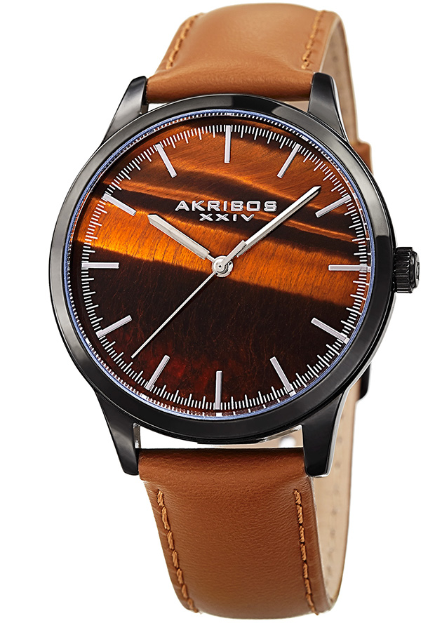 Akribos XXIV Trek Quartz Brown Dial Men's Watch P50160
