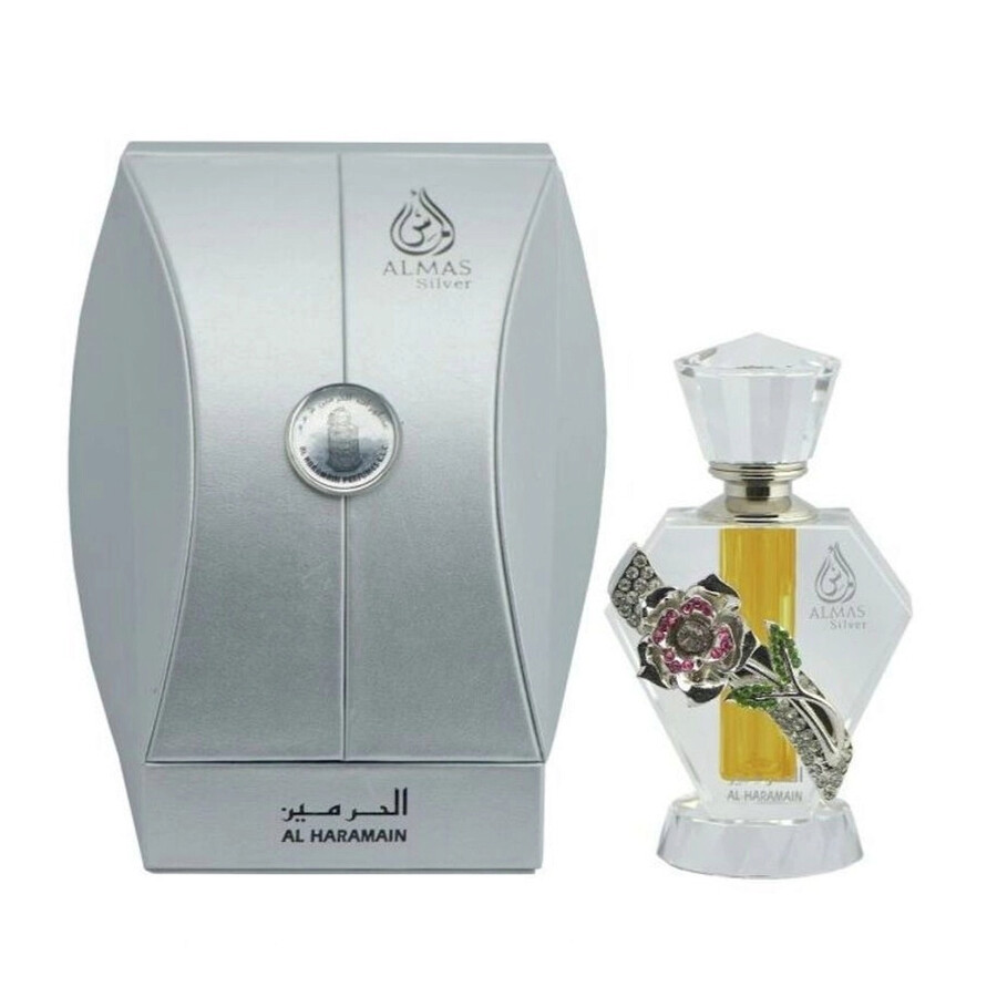 Al Haramain Unisex Almas Silver Perfume Oil 0.33 oz Fragrances 6291100135080