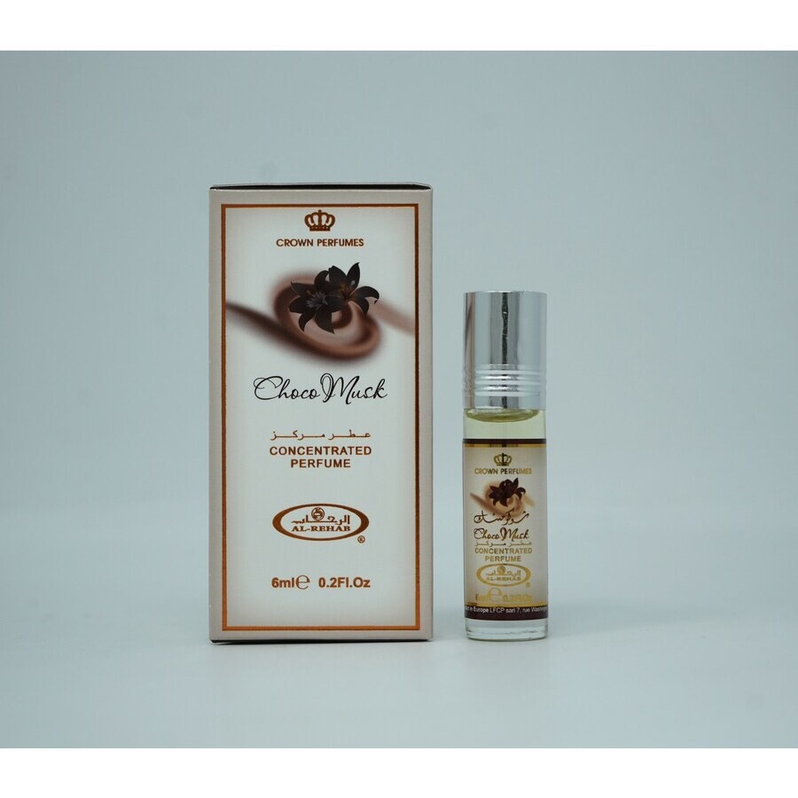 Al Rehab Unisex Choco Musk Concentrated Perfum Rollerball 0.2 oz Fragrances 6291110091451