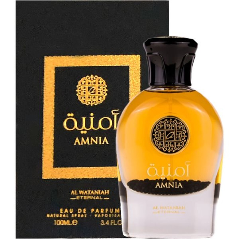 Al Wataniah Unisex Amnia EDP Spray 3.4 oz Fragrances 5055810030452
