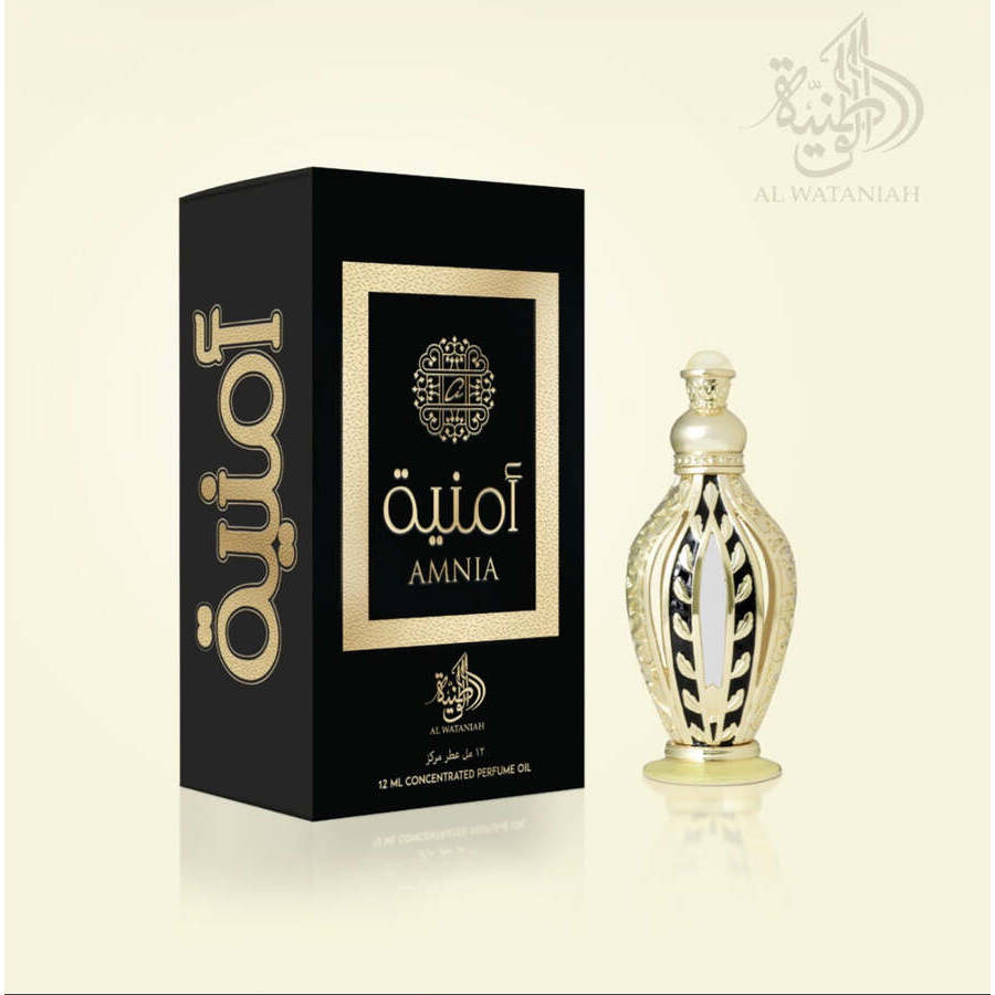 Al Wataniah Unisex Amnia Perfume Oil 0.4 oz Fragrances