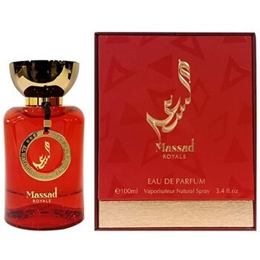 Al Wataniah Unisex Massad Royale Edp Spray 3.4 oz Fragrances 5055810043049 In Transparent